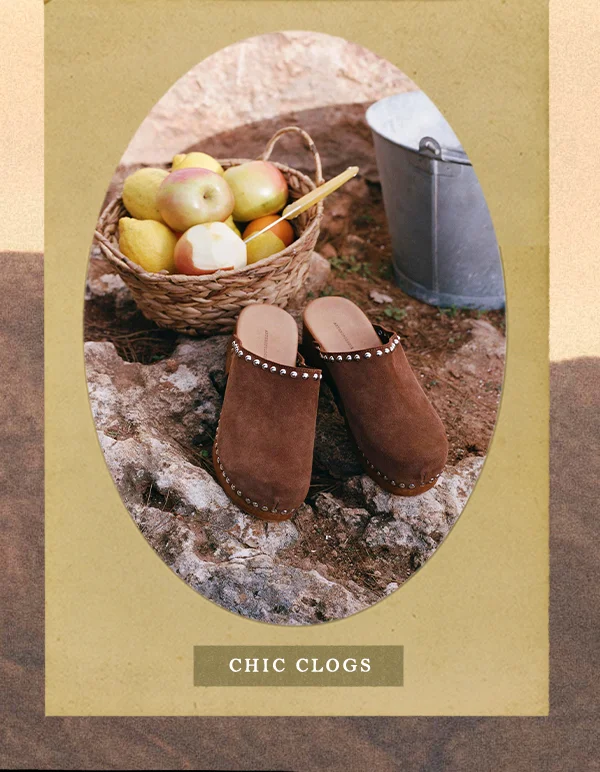 chic clogs