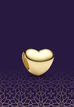 Be Love Engravable Heart Charm