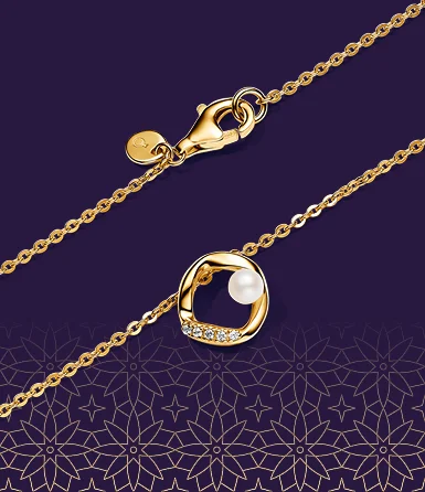 Organically Shaped Pavé Circle & Treated Freshwater Cultured Pearl Bracelet