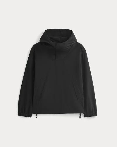 Image | Re:Cycled Nylon Windbreaker | Black