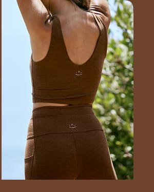 Spacedye Go Pocket 5" Short in Bold Mocha Heather