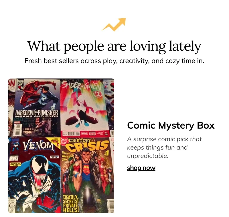 Comic Mystery Box
