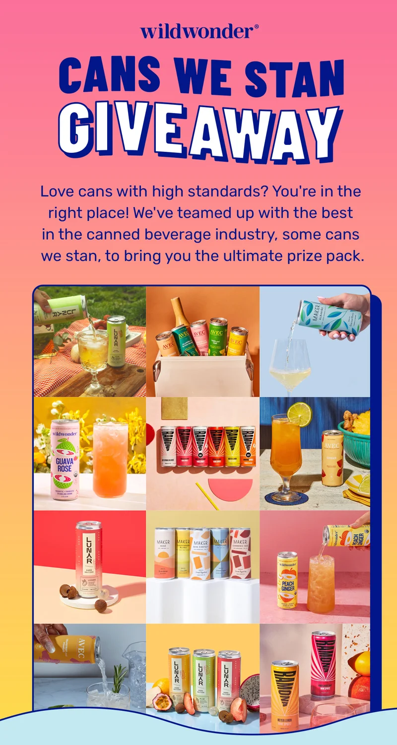 cans we stan giveaway