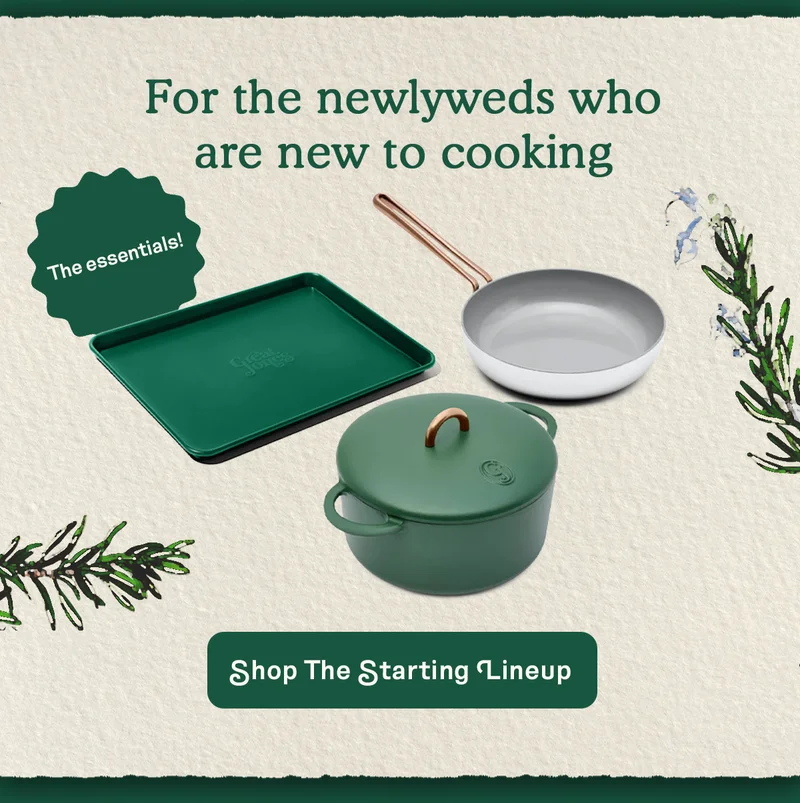 For the newlyweds who are new to cooking