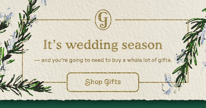 It’s wedding season