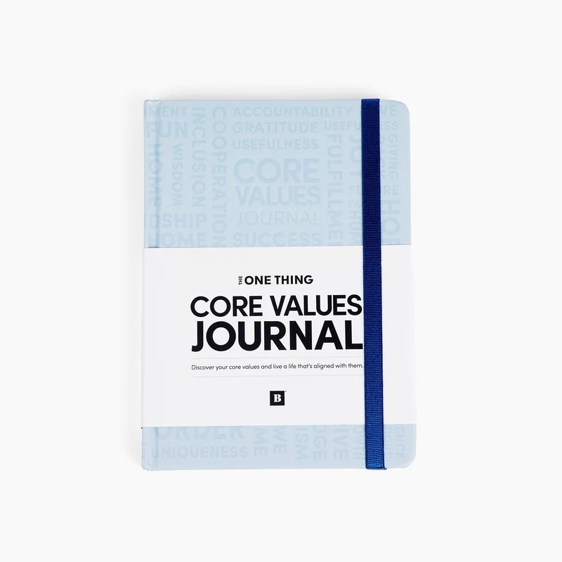 Image of The One Thing - Core Values Journal