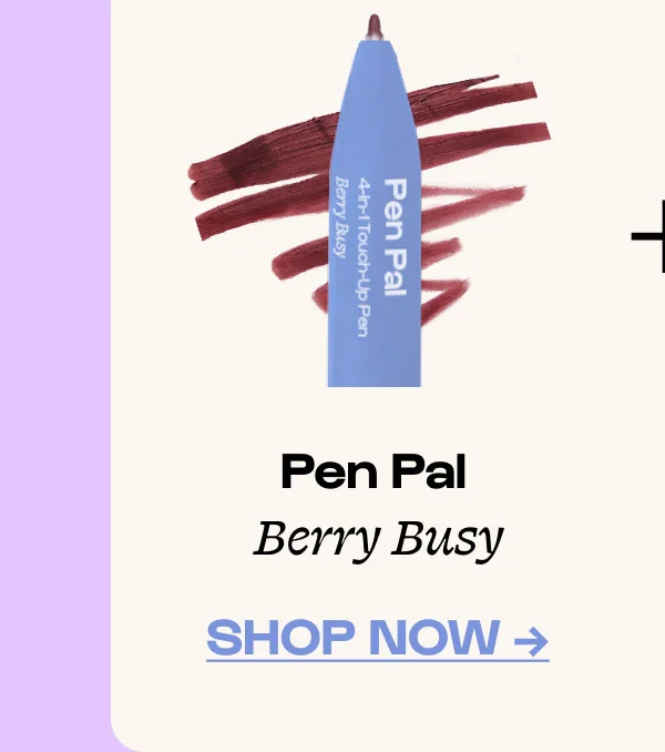 Shop Pen Pal Berry Busy, save 20% with code discount code