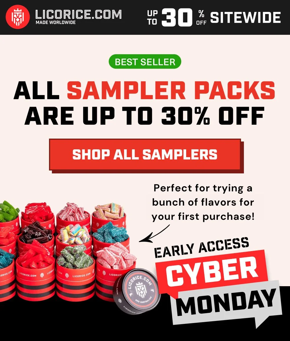 All Sampler Packs up to 30% OFF for Early Access Cyber Monday