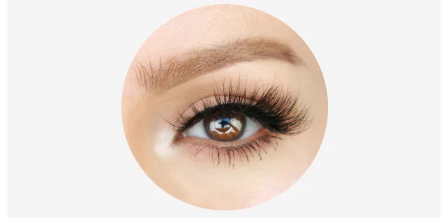 Image of Moody Lash on eye model