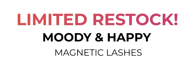 Pre-Order Moody & Happy Magnetic Lashes
