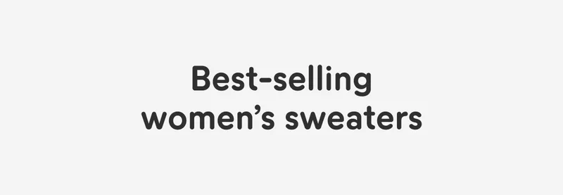 Women's Sweaters & Knitwear