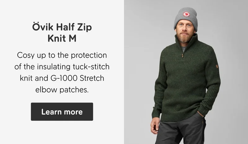 Övik Half Zip Knit M