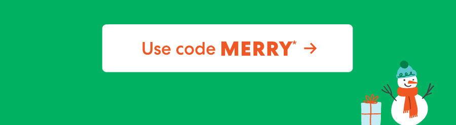 Use code MERRY