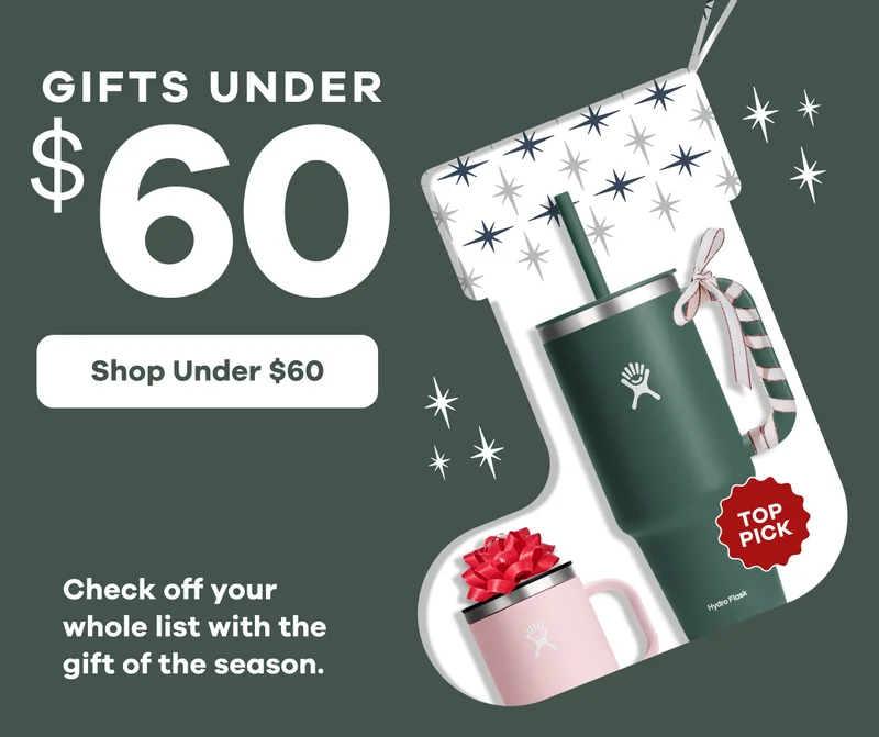 Gifts under $60. Check off your whole list with the gift of the season. | Shop Under $60