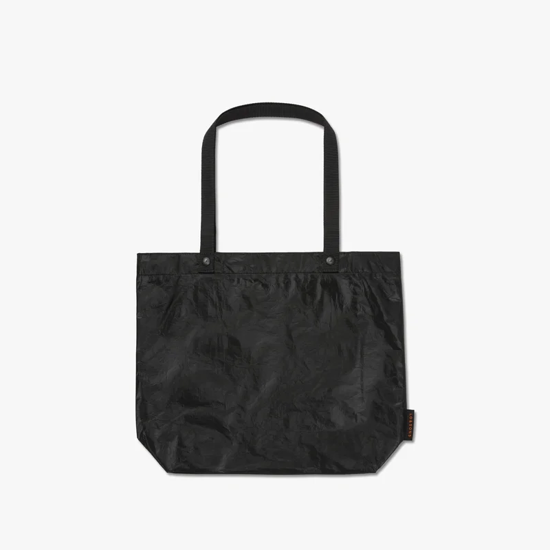 Image of Del Mar Packable Tote Small - Tyvek - Black