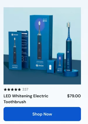LED Whitening Electric Toothbrush [SHOP NOW]