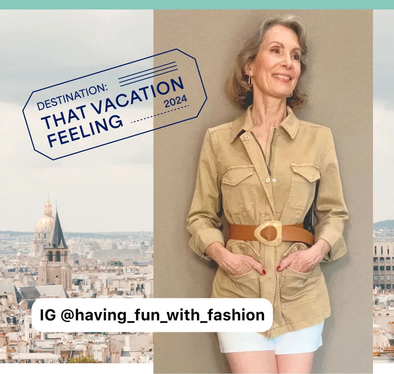 DESTINATION: THAT&nbsp;VACATION&nbsp;FEELING&nbsp;2024. IG&nbsp;@having_fun_with_fashion