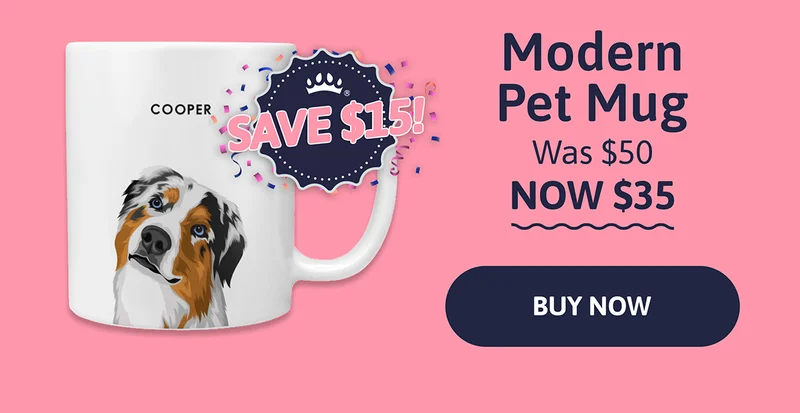 Pet Face Mug. Was $50. NOW $35