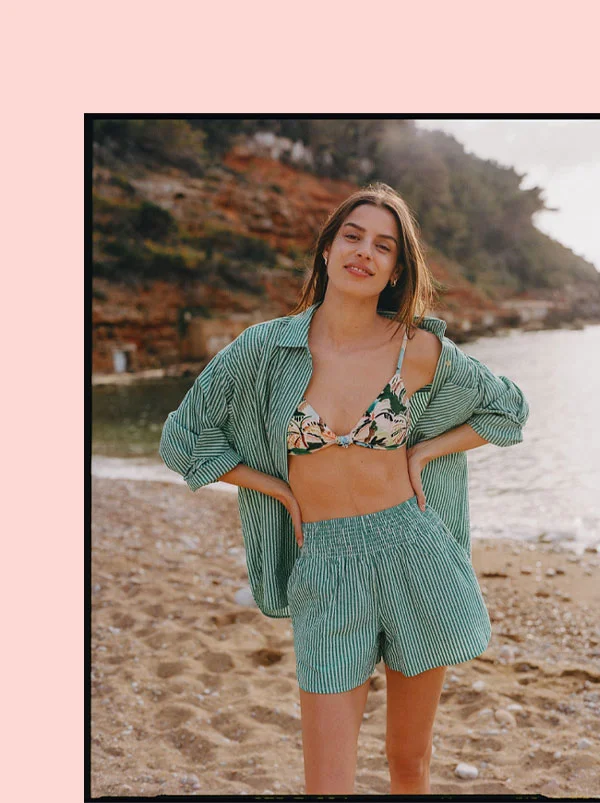 Gracey Oversized Seersucker Shirt