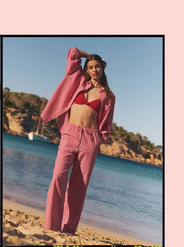 Gracey Oversized Seersucker Shirt