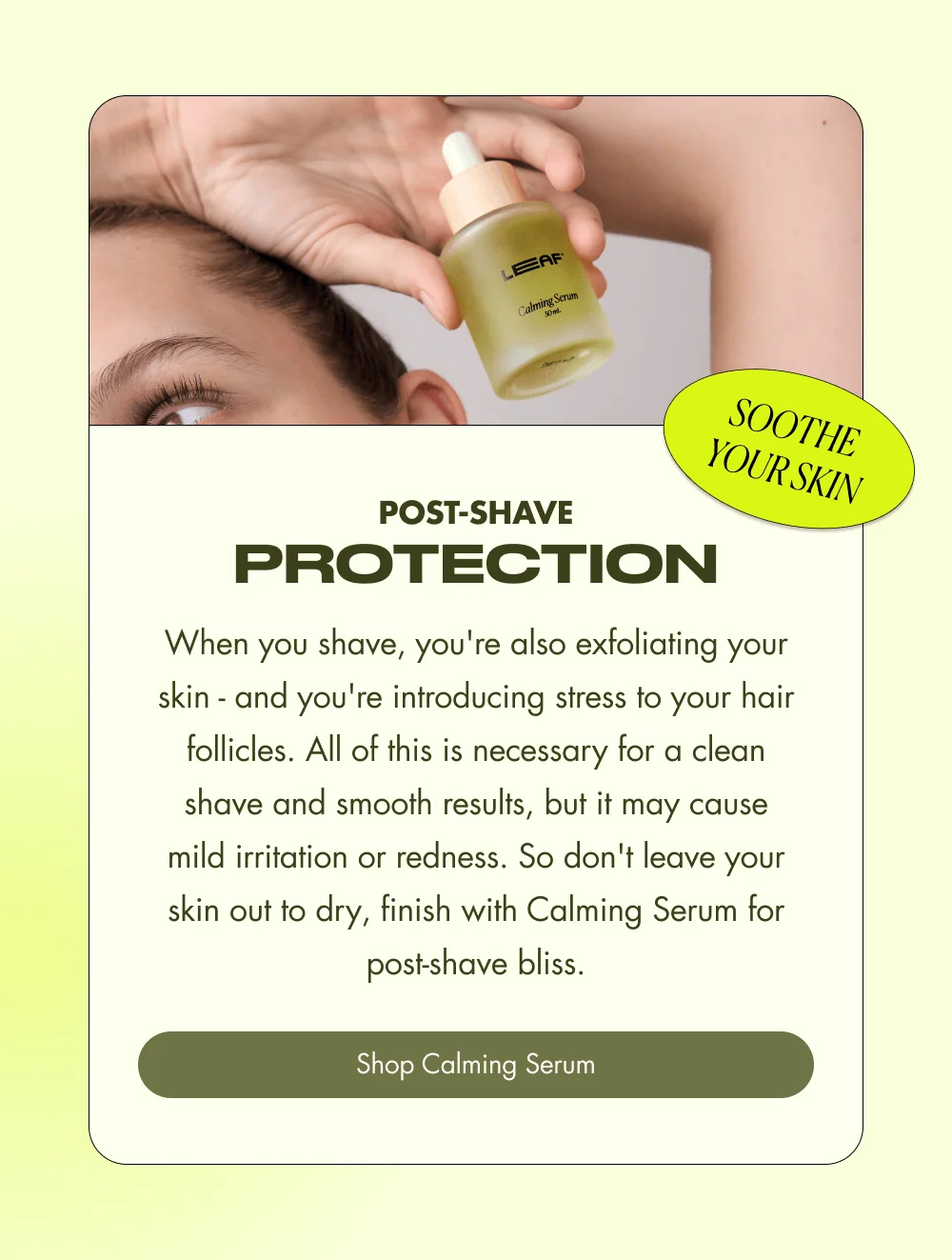 Post-Shave Protection