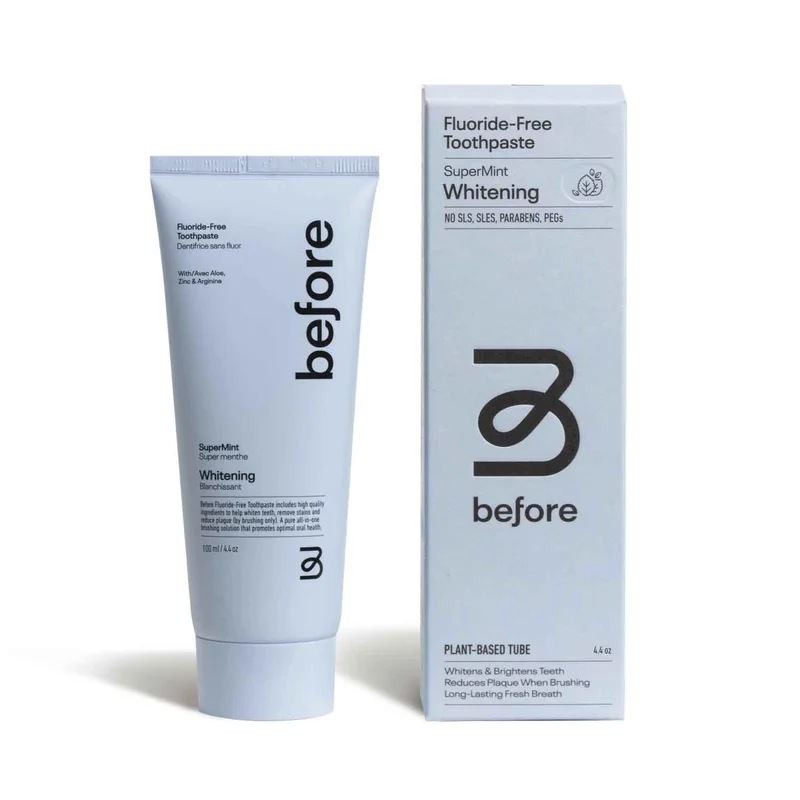 Toothpaste, Supermint Fluoride-Free, 4.4 Oz