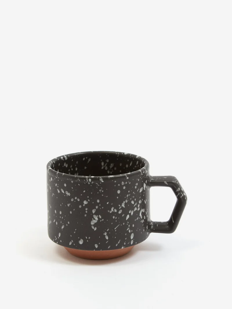 Image of Chips Japan Splash Stacking Mug - Black/White