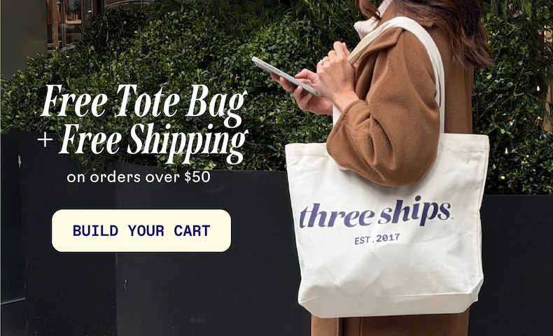 Free Tote Bag + Free Shipping. Build Your Cart.