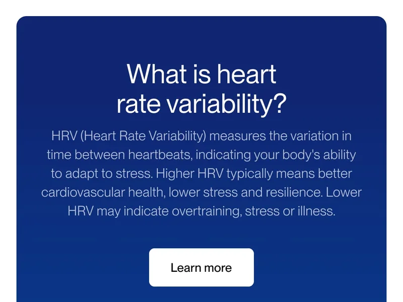 What is heart rate variability?