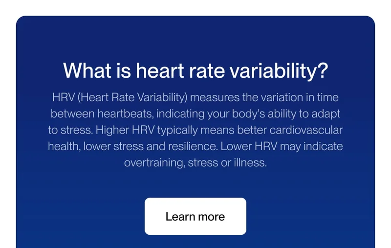 What is heart rate variability?