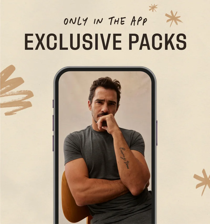 App Exclusive Packs