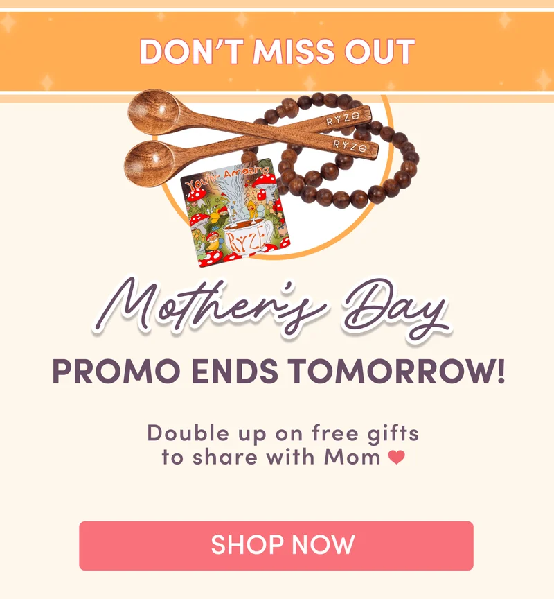 Don't miss out | Mother's Day promo ends tomorrow! | Double up on free gifts to share with Mom | Shop Now