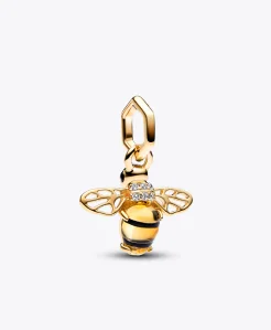 Sparkling Bee Dangle Charm