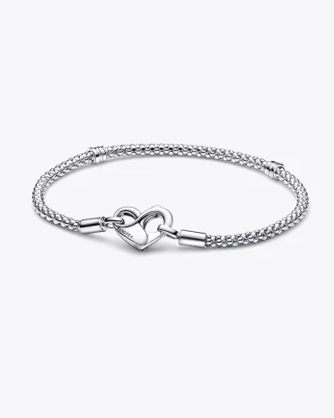 Pandora Moments Studded Chain Bracelet