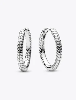 Pandora Moments Charm Hoop Earrings