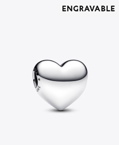 Be Love Engravable Heart Charm