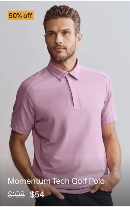 Momentum Tech Golf Polo