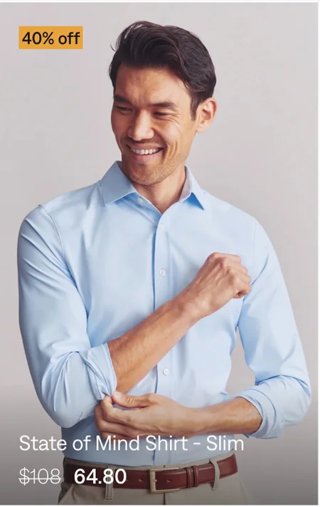 State of Mind Shirt - Slim