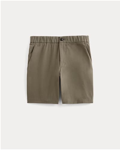 [Image]The Pull-On Performance Chino Short | Abalone