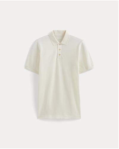 [Image]The Pique Polo | Bone