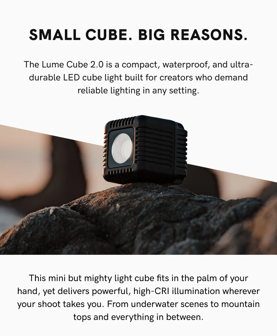 Small Cube. Big Reasons.