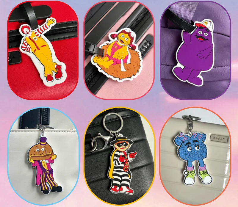 Every good trip starts with knowing your travel crew. Meet the McDonaldland characters, road trip and globetrotting legends—and tag your suitcase accordingly.