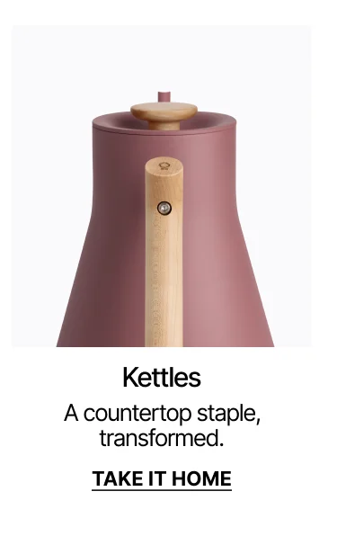 Kettles: A countertop staple, transformed.