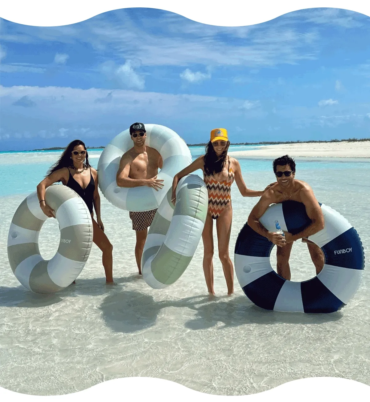 Vintage Stripe Tube Lifestyle GIF