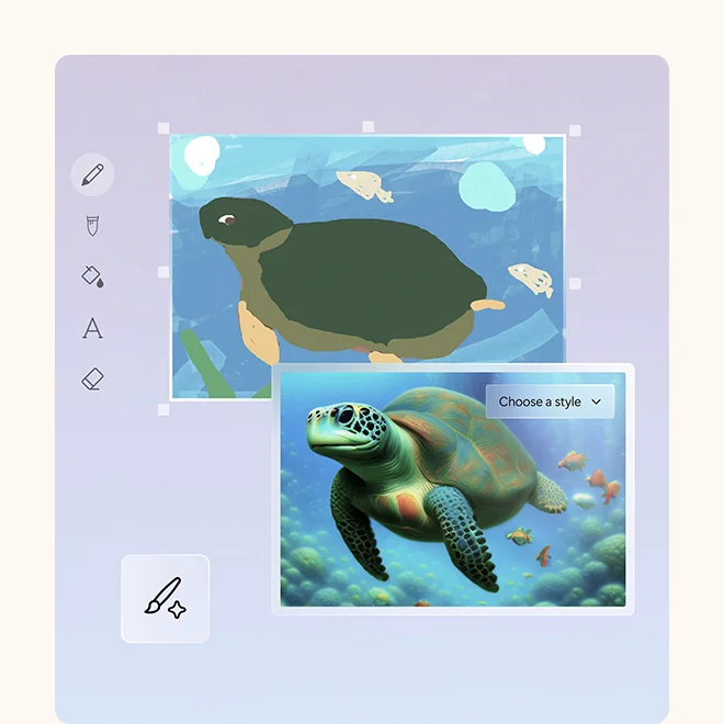 Copilot+ PC features: Cocreator.