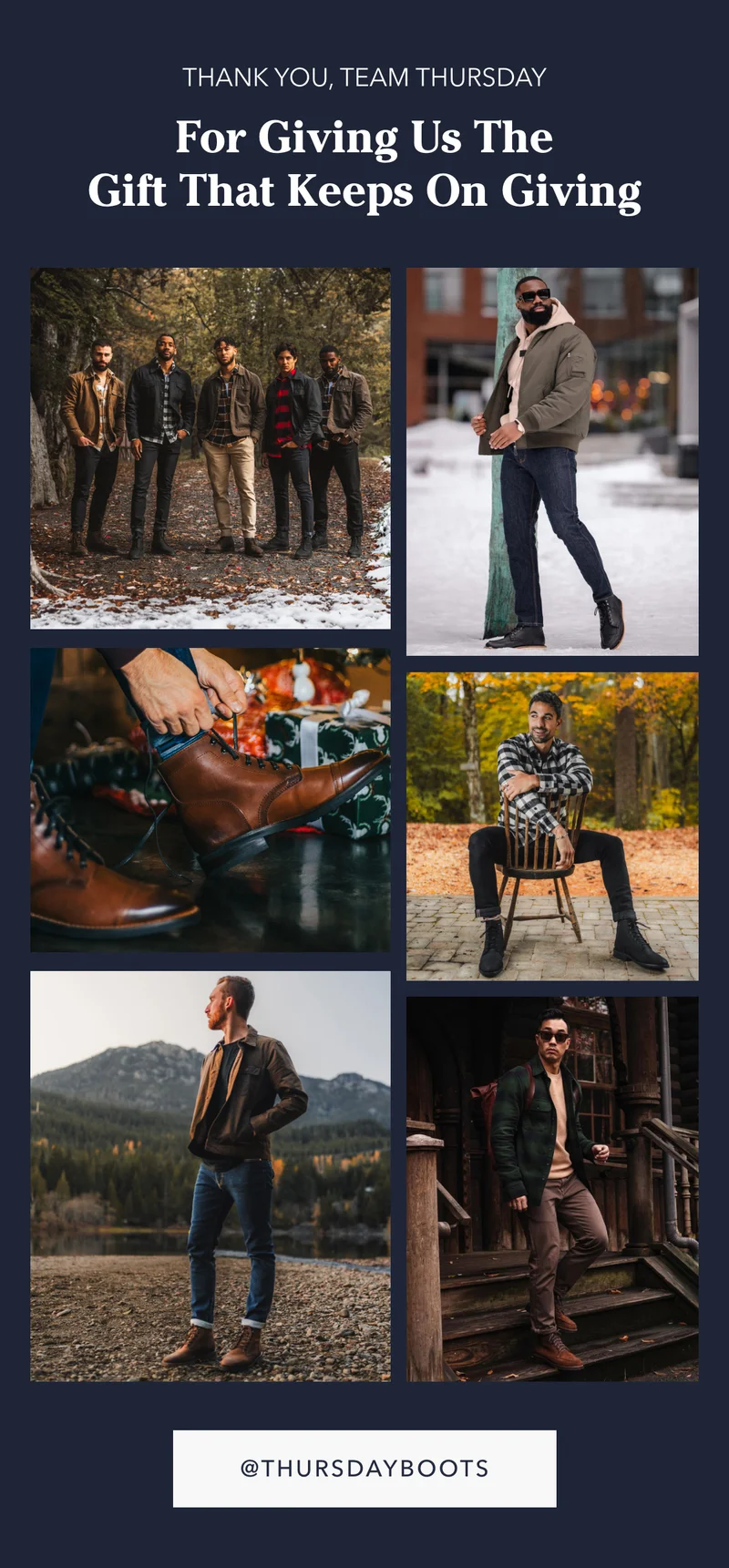 Follow @ThursdayBoots