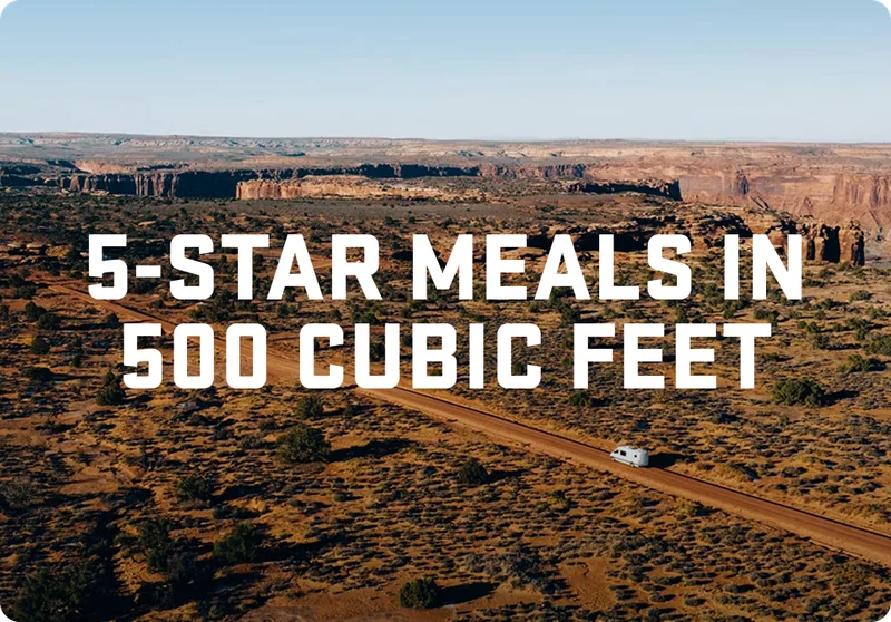 5-STAR MEALS IN 500 CUBIC FEET