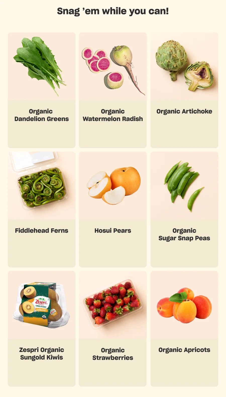 Spring Produce