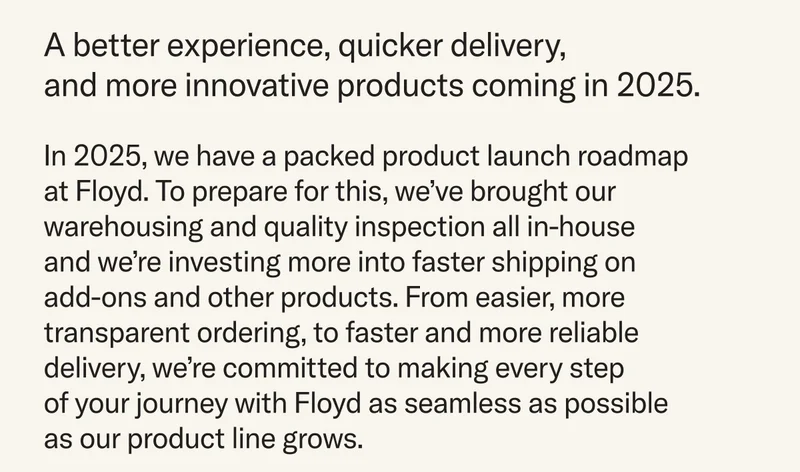 Details on Roadmap