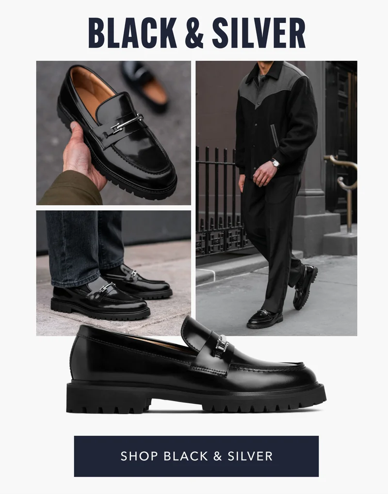 Shop Black & Silver
